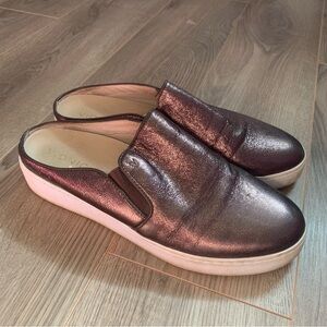 Vionic Metallic Brown Slip On Sneakers